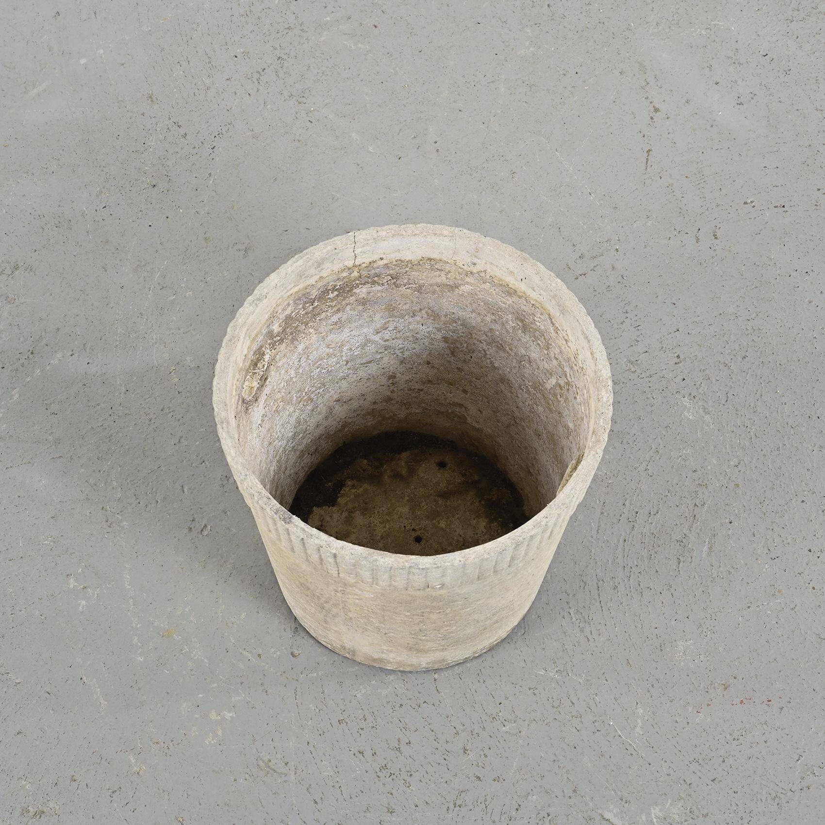 Pair of cement planters, circa 1960