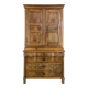 Empire period walnut buffet commode