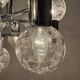 Chromed 1970s Sputnik Chandelier by Doria