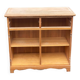 Vintage Scandinavian wooden shelf from the 1980s.