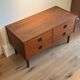 Scandinavian low sideboard / Vintage TV unit "Brigitte"