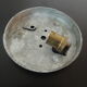 Glass square ceiling light