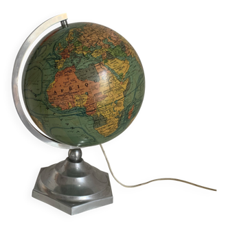 Vintage 1950s J. Forest glass globe - 37 cm