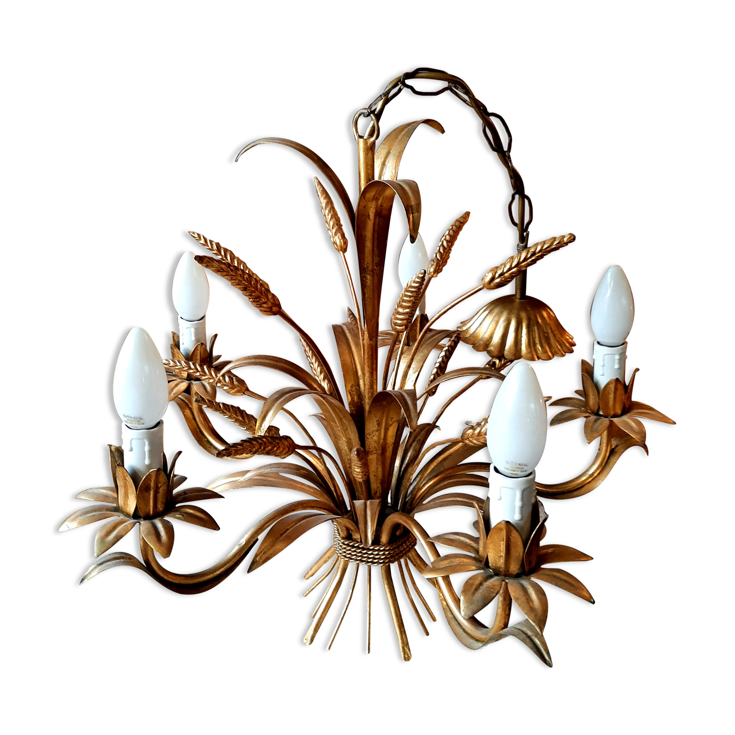 Chandelier ears of wheat around 1965