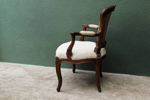 Fauteuil cabriolet, époque louis XV
