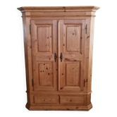 Pine wardrobe