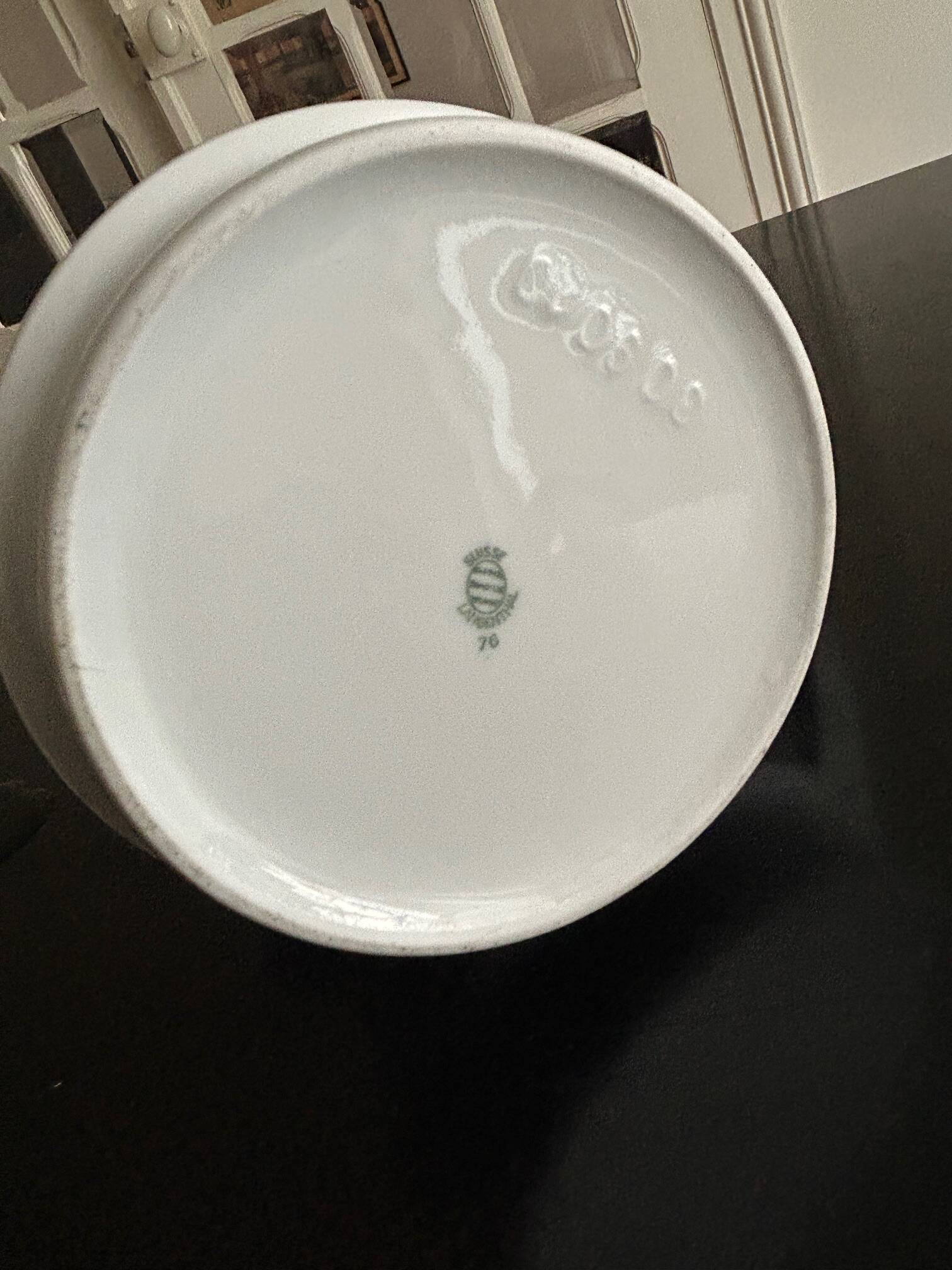 tea or coffee service in porcelain Langenthal, 1970