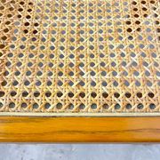 Set of 4 caned chairs Arcadia by Tagliabue di Cascina Armata, 1970-80.