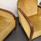 Paire de fauteuils Art Deco