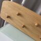 Vintage Solid Wood Wall-Mounted Coat Rack – 7 Pegs