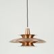 Vintage Danish pendant lamp by Fog og Morup, 1960s.
