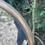 large gilded wood mirror