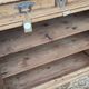 Buffet bas ancien XIXe siècle en bois massif rénové | Henry