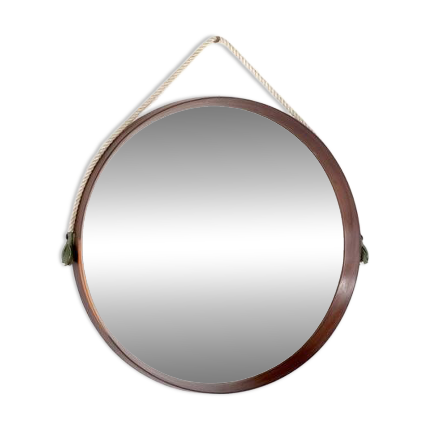 Vintage wooden mirror, Italy, 1960s.
