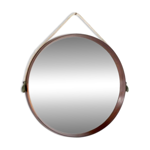 Miroir vintage en bois,