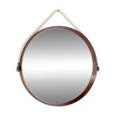 Vintage wooden mirror, Italy, 1960s.