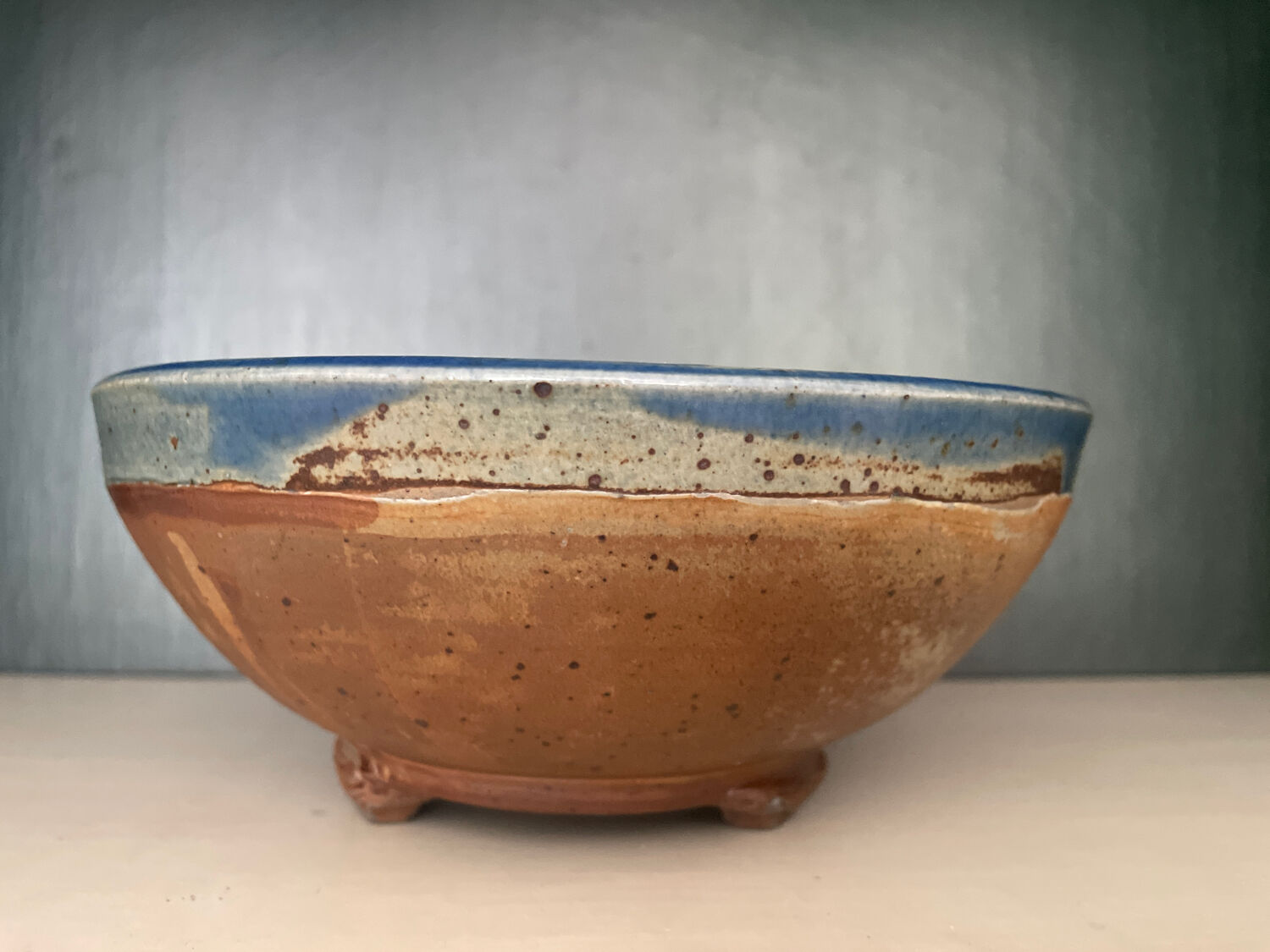 Bol en grès vintage