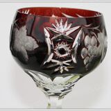 Series 6 of the Rhine wine glass or Roemer Nachtmann Crystal model Traube