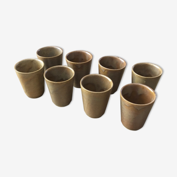 Digoin raw sandstone cups
