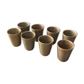 Digoin raw sandstone cups