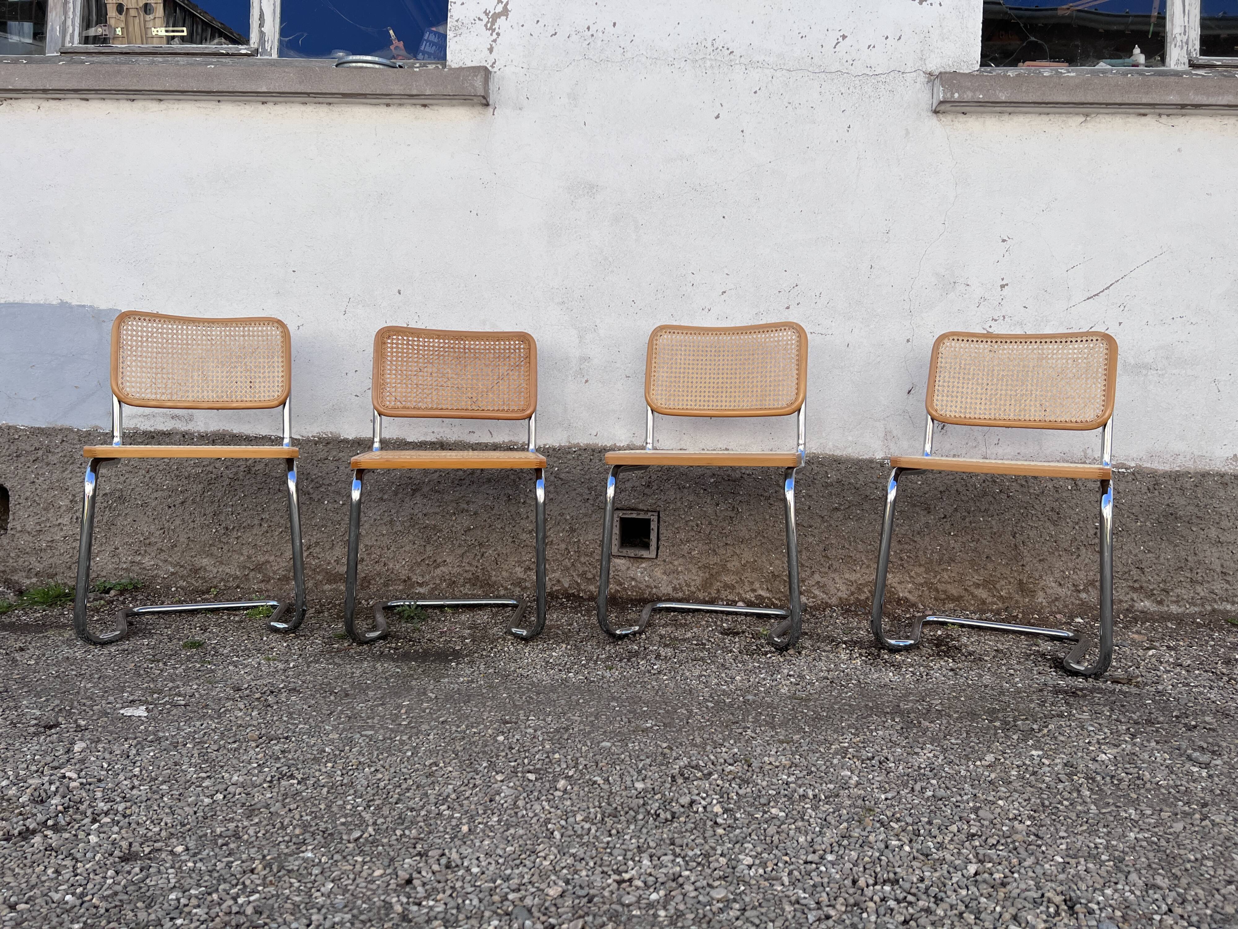 Set of 4 chairs 1950