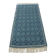 Vintage Traditional Oriental Carpet Green Blue Hand-Knotted Wool
