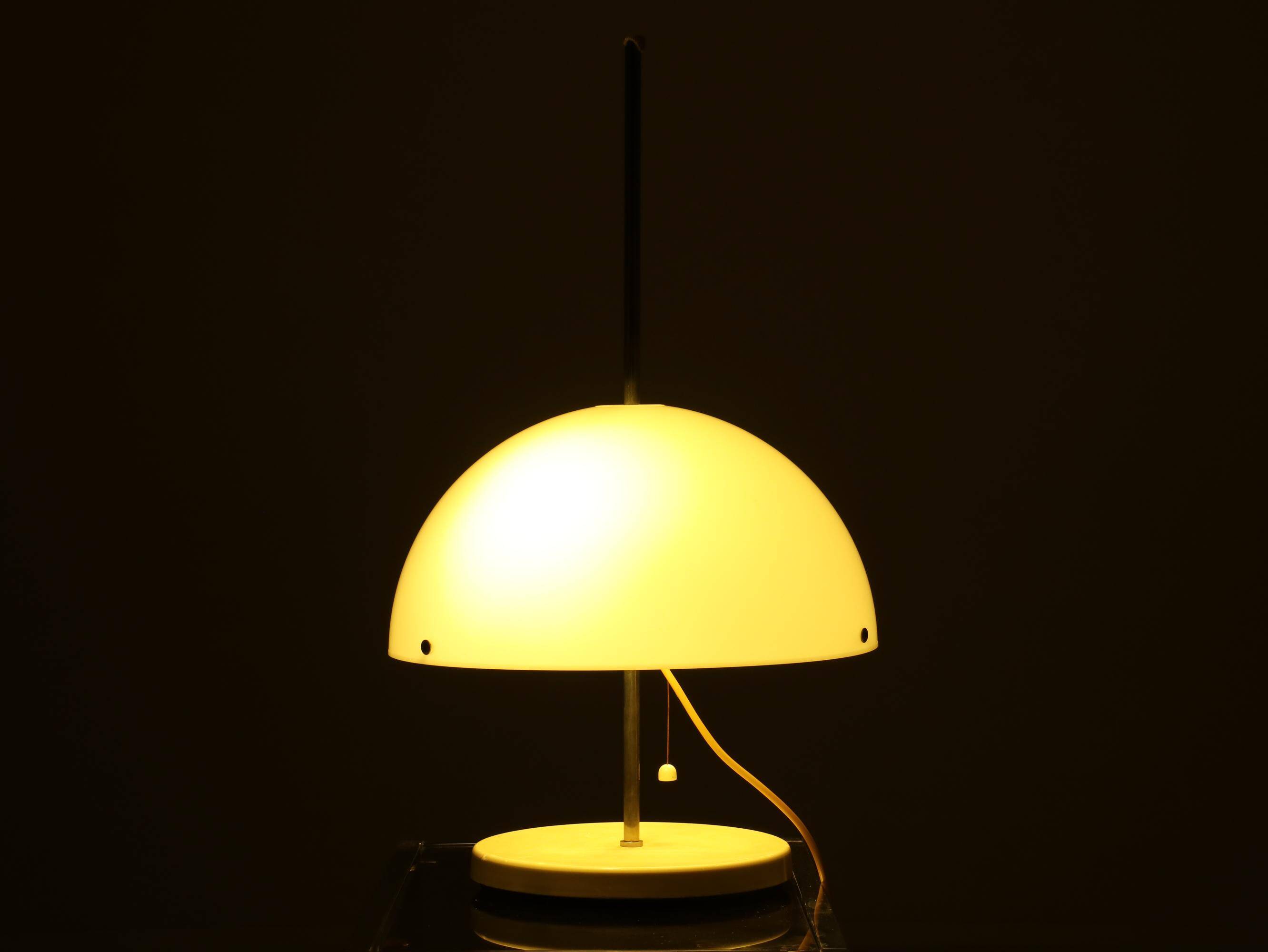 Mushroom Table Lamp by Fagerhults Sweden, 1970s
