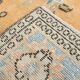 6x9 Shades Of Orange & Blue Vintage Rug, 186x289Cm