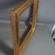 Frame hollow edges gold leaf 47,5x43 leaf 35,5x30,7 cm