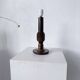1940s Art Deco oak desk lamp