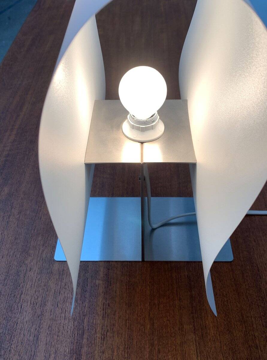 Minimalist table lamp model Emma by Cristina Lamiquiz, 1995