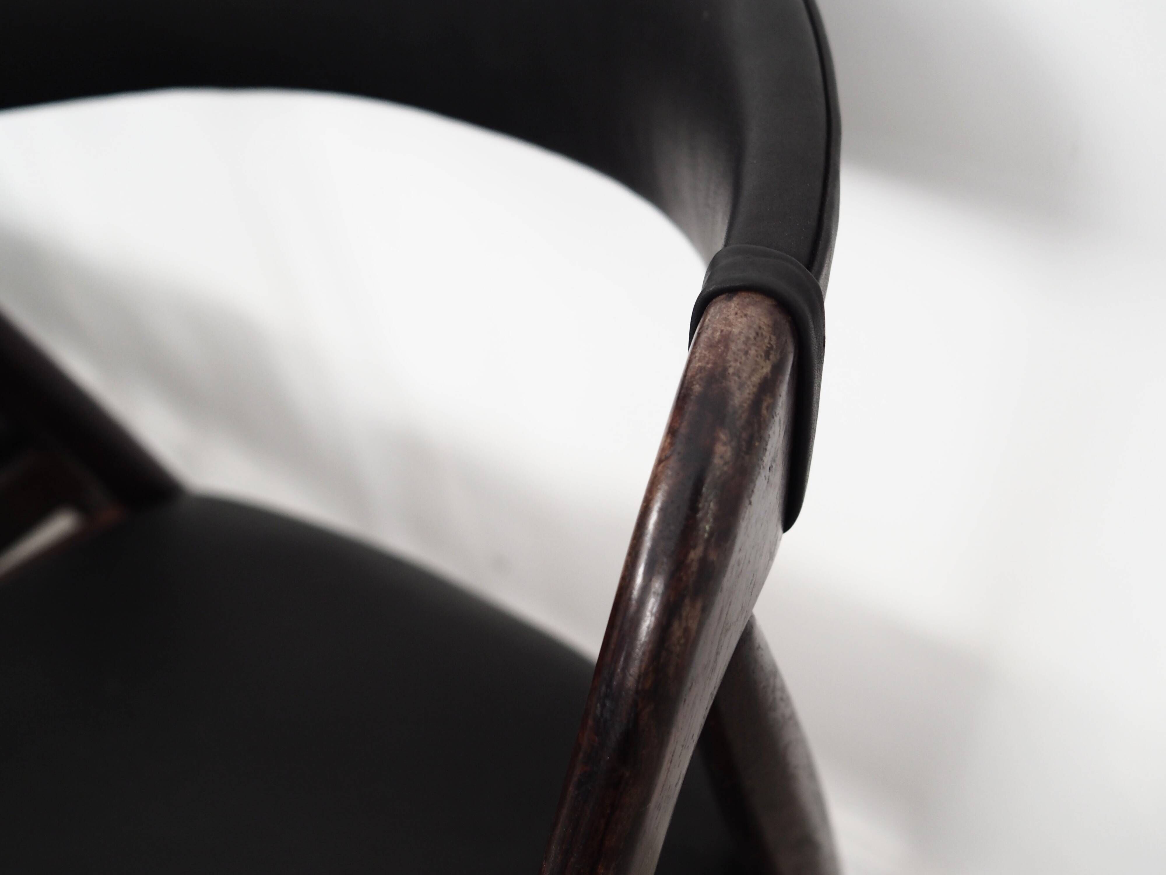 Set of four rosewood chairs, Danish design, 1970s, designer Kai Kristiansen