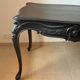 Table à manger  / bureau baroque en hêtre noir