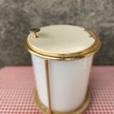 Opaline basket art deco style
