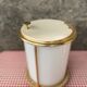 Opaline basket art deco style