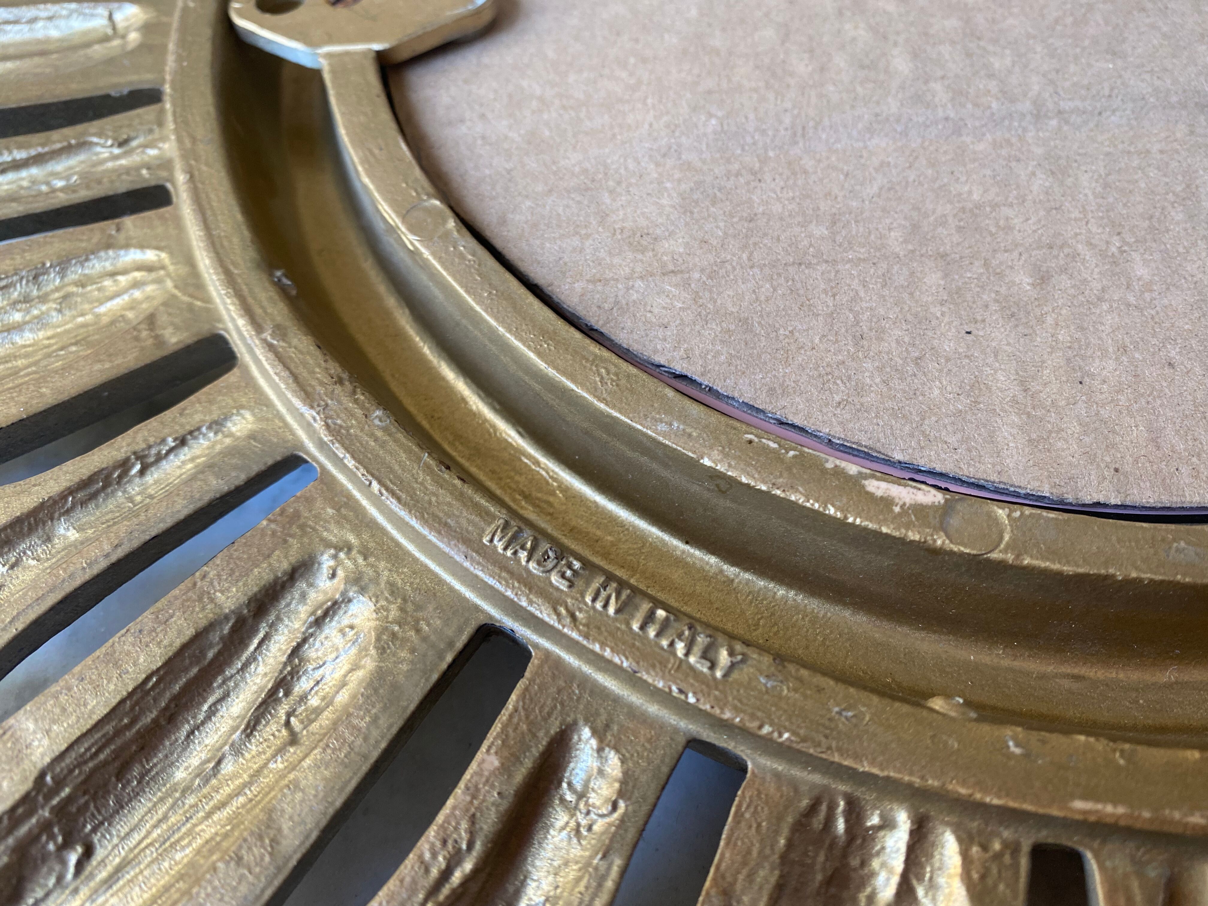 Mirror sun vintage italy 70