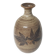 Glazed ceramic vase - Signed pictogram (Signature to be identified)
