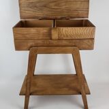 Vintage worker compass feet