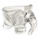 Cendrier éléphant en cristal de Vannes