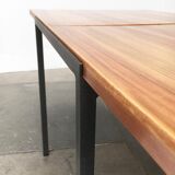 Mid-century minimalist convertible side table model T-Angle by Florence Knoll for Knoll International, 1950s.