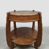 Rare table d'appoint Art Déco vintage néerlandaise N.V. Hero de Groot