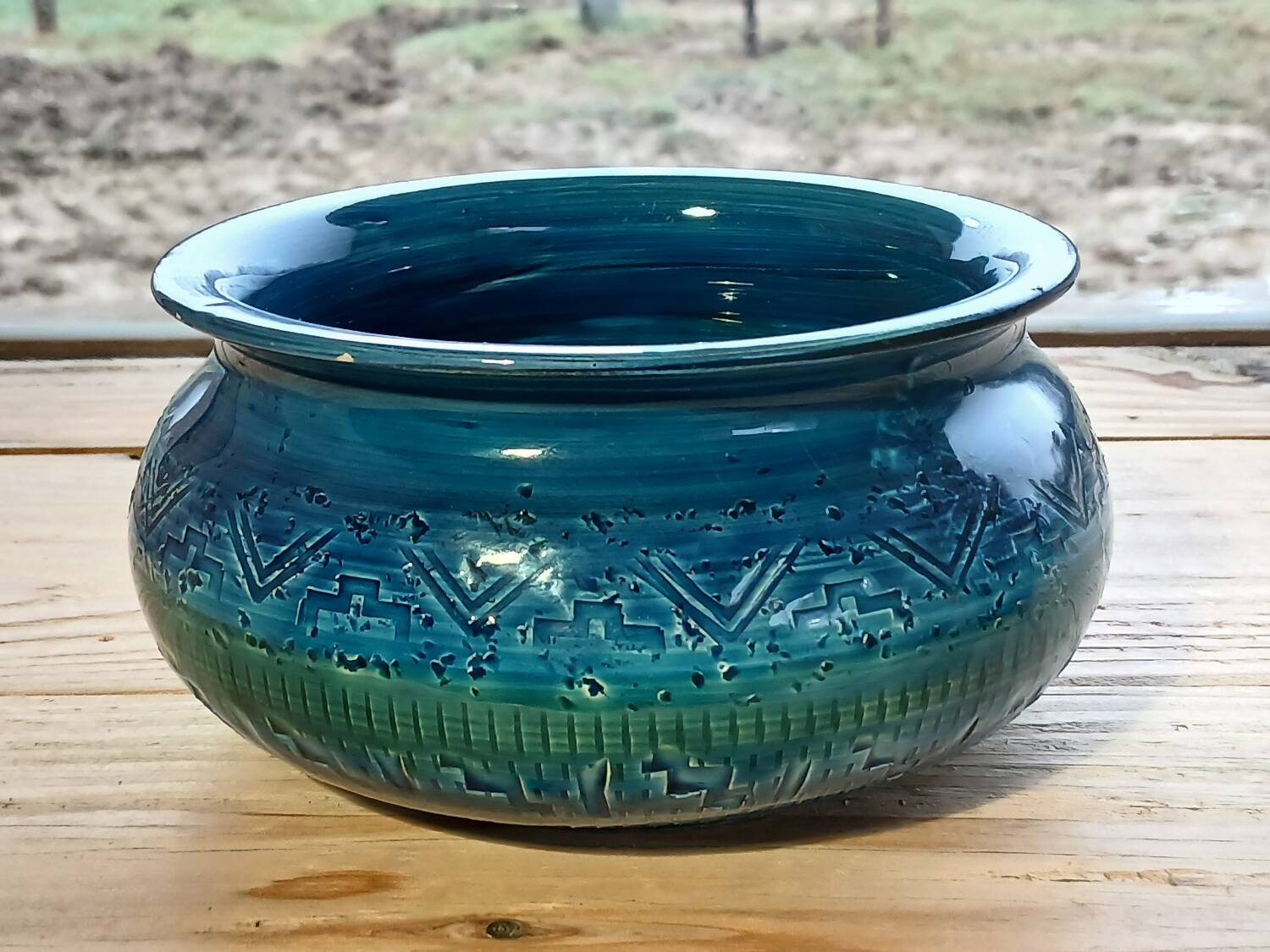 Ceramics by Aldo Londi for Bitossi, model "Rimini blue"