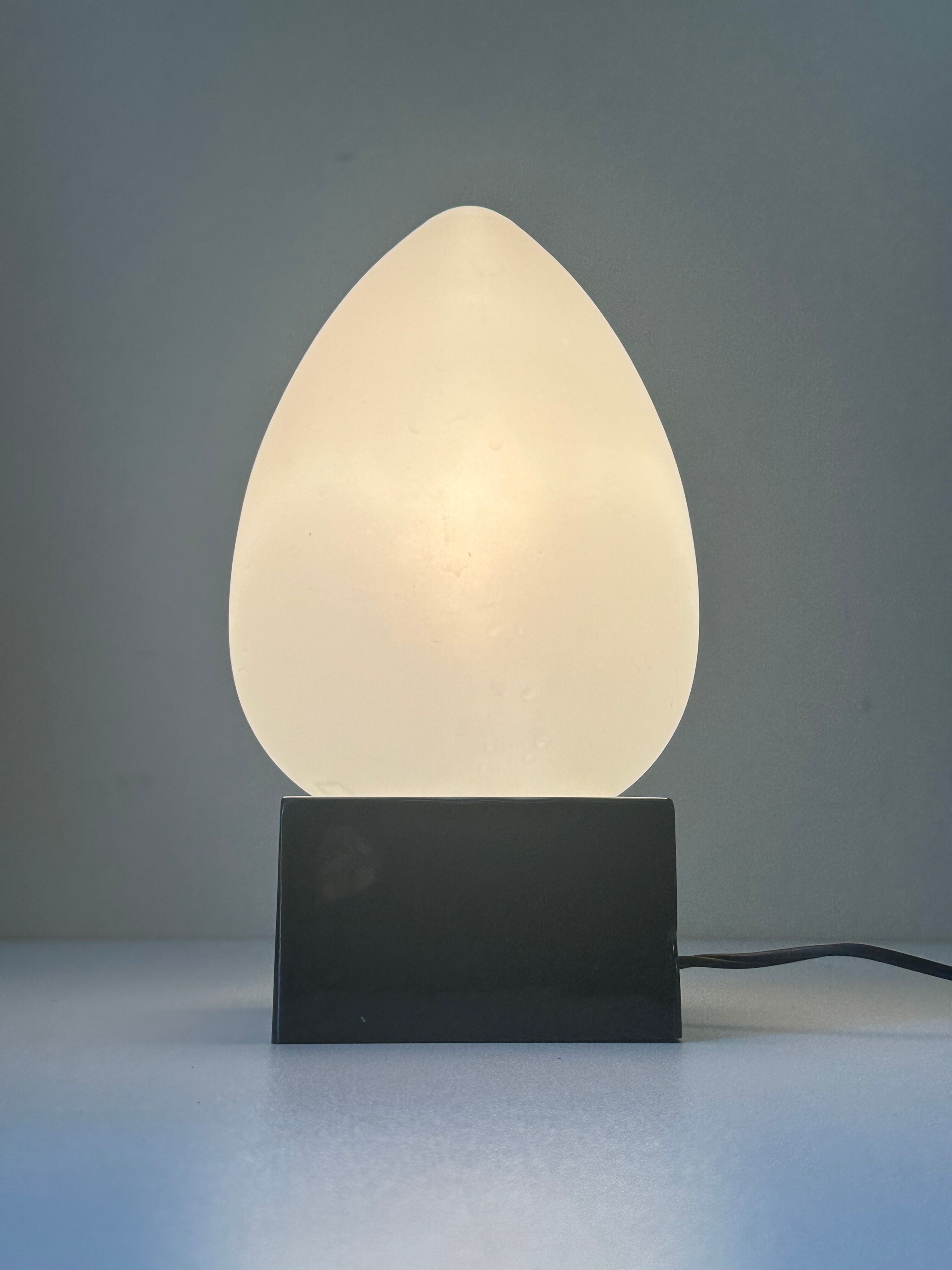 Lamp egg vintage design delmas 70 years
