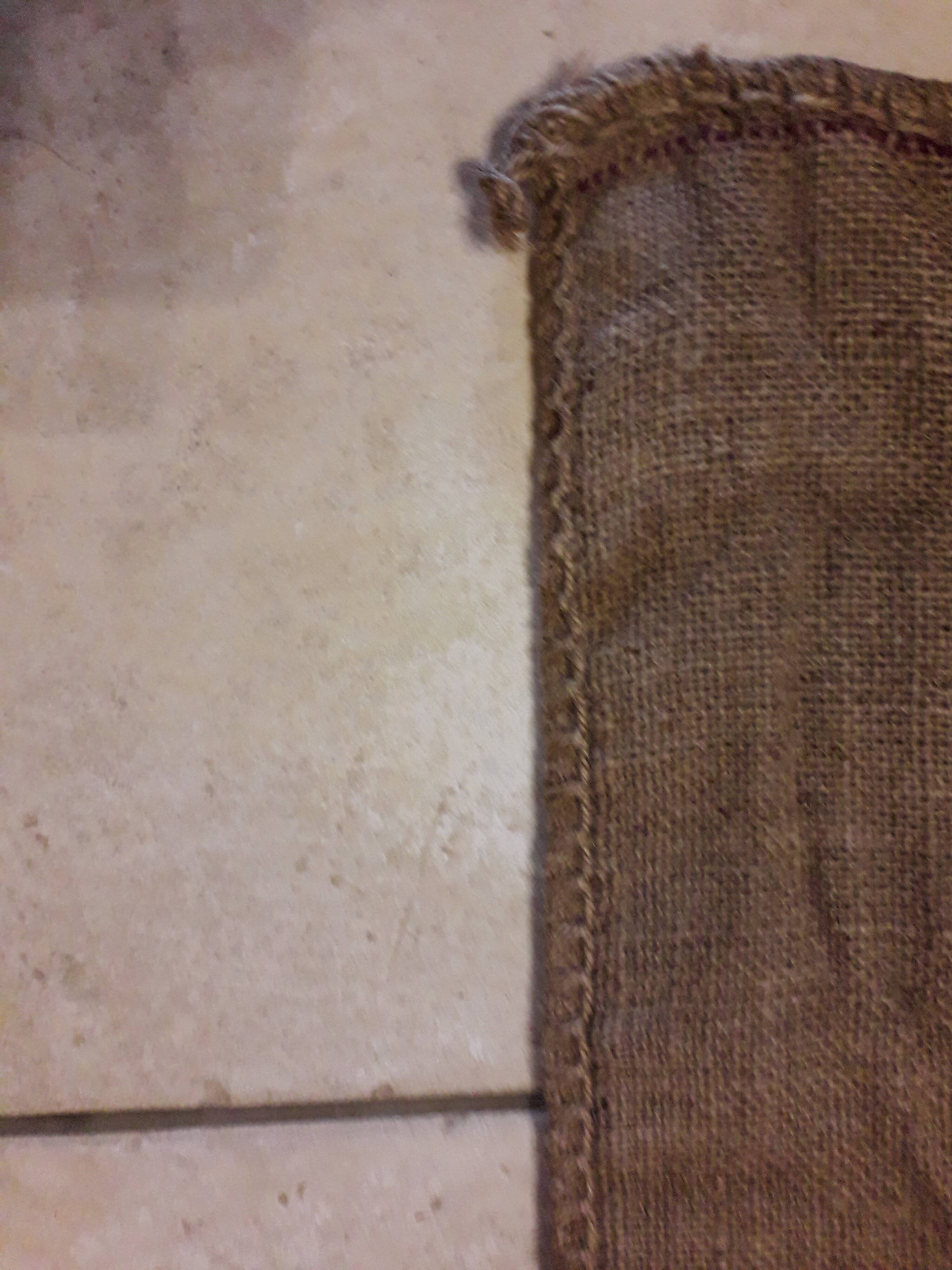 2 bags plain in burlap