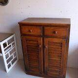 Small vintage wooden sideboard