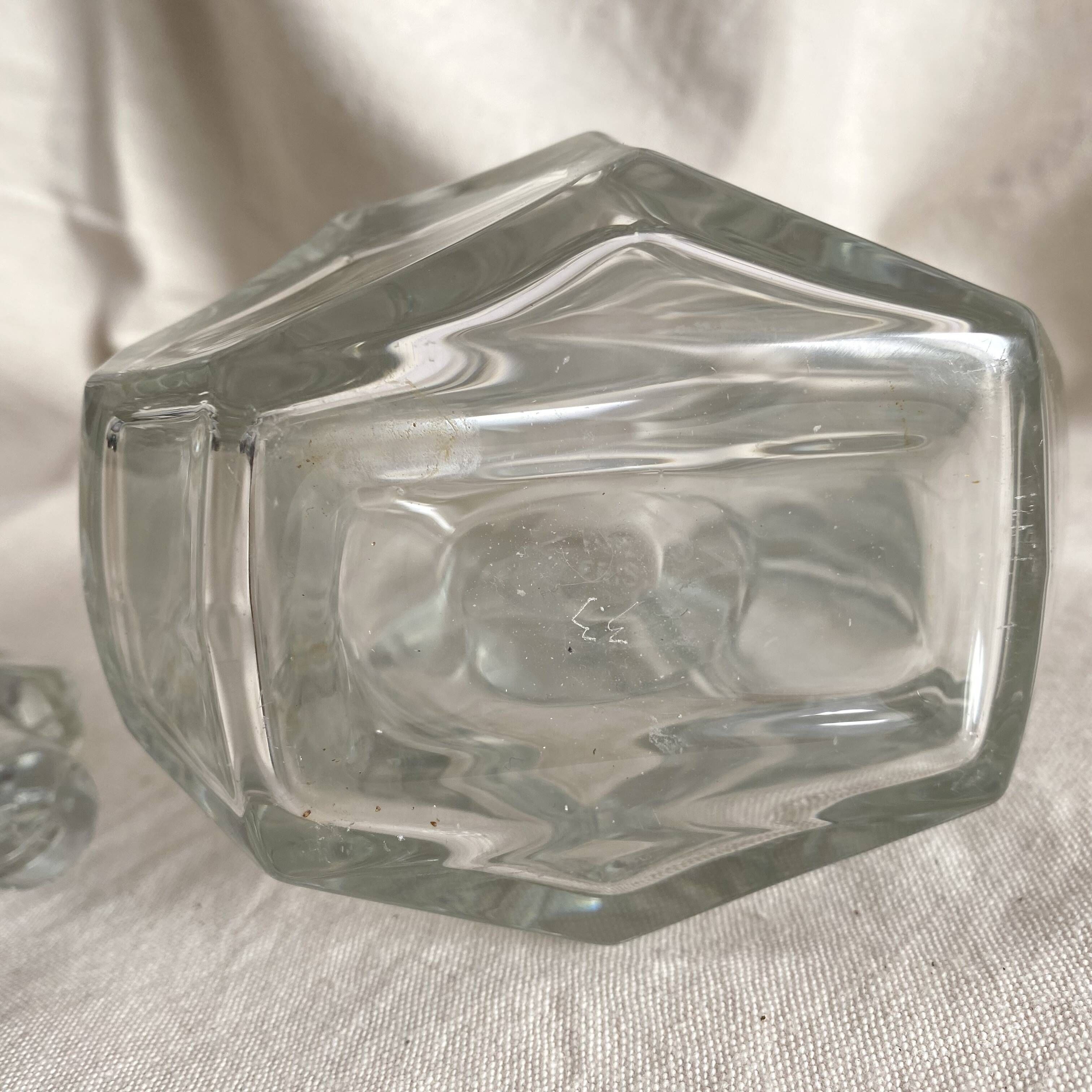 Crystal whisky carafe from Vannes