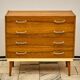 Commode vintage / Coiffeuse, années 1960 Tchécoslovaquie