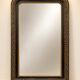 Miroir  Napoléon III bois ébonisé et dorure XIXe siècle