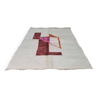 Tapis berbère Mrirt en laine fait main 250 X 150 CM