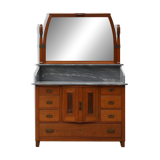 Commode ou buffet Art Nouveau en miroir par Geo Verbanck, Belgique